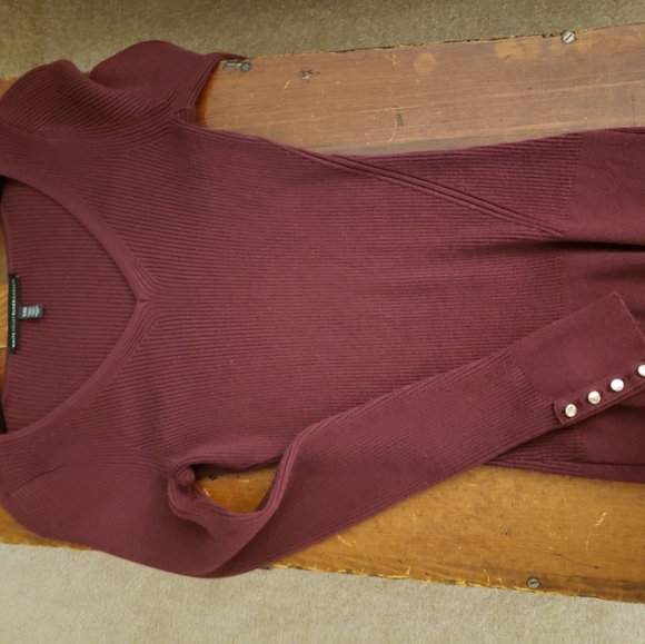 Burgundy BHWM Sweater - Picture 2 of 4